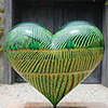 Green heart concept