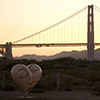 San Francisco heart concept